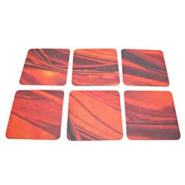 Custom Absorbent Paper Square Paper Coasters for Drinks