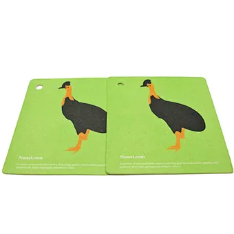 Custom Absorbent Paper Square Paper Coasters for Drinks