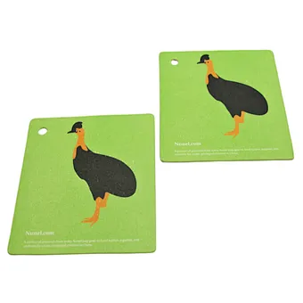 Custom Absorbent Paper Square Paper Coasters for Drinks