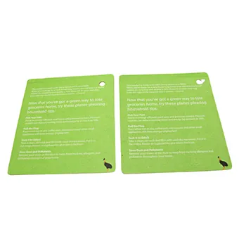Custom Absorbent Paper Square Paper Coasters for Drinks